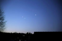 Venus, Jupiter, Mond 3.2.08