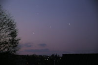 Venus, Jupiter, Mond 3.2.08