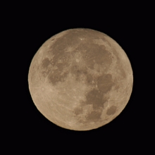 Mond am 03.08.2009