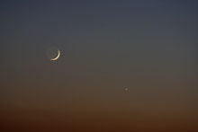 Venus, Jupiter, Mond 3.2.08