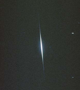 Iridium flare