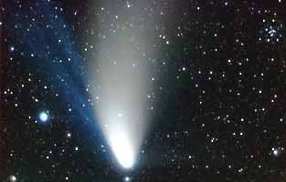 Komet 1995O1 am 09.04.1997, RGB-Komposit