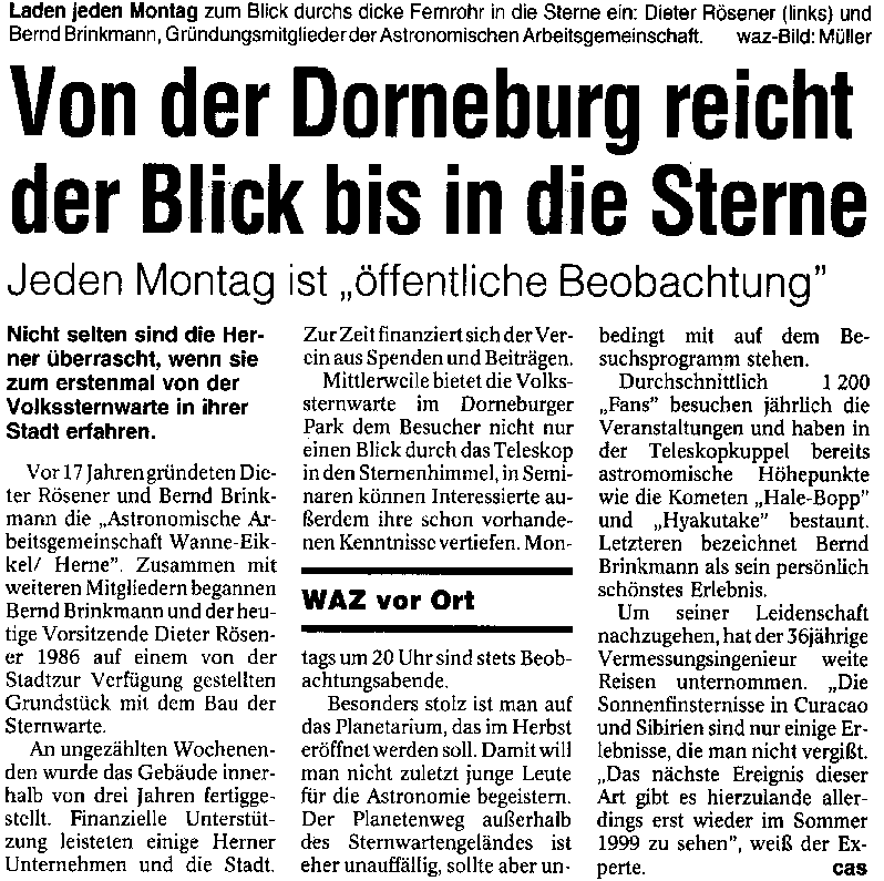 Pressetext von April '98